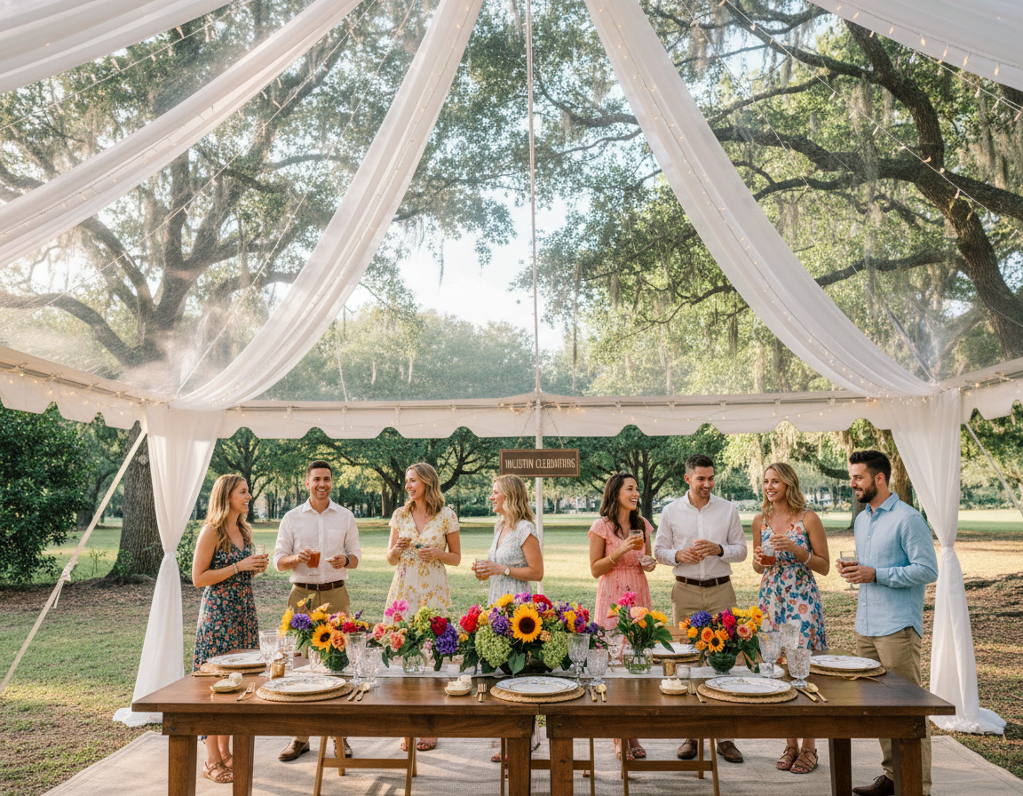 Event Tent For Rent Houston For Backyard Weddings And Receptions