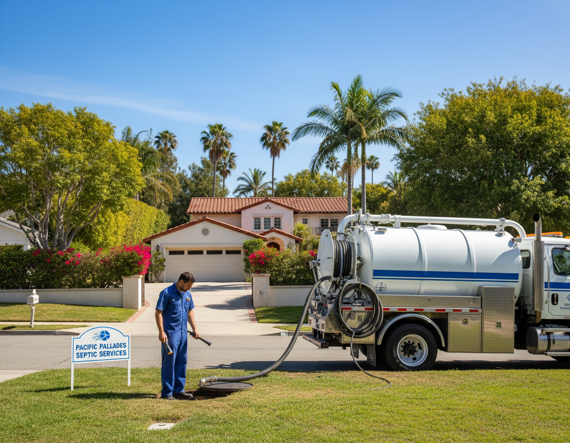 Septic Tank Pumping Pacific Palisades Outlet Baffle Protection Preventing Solids Escape