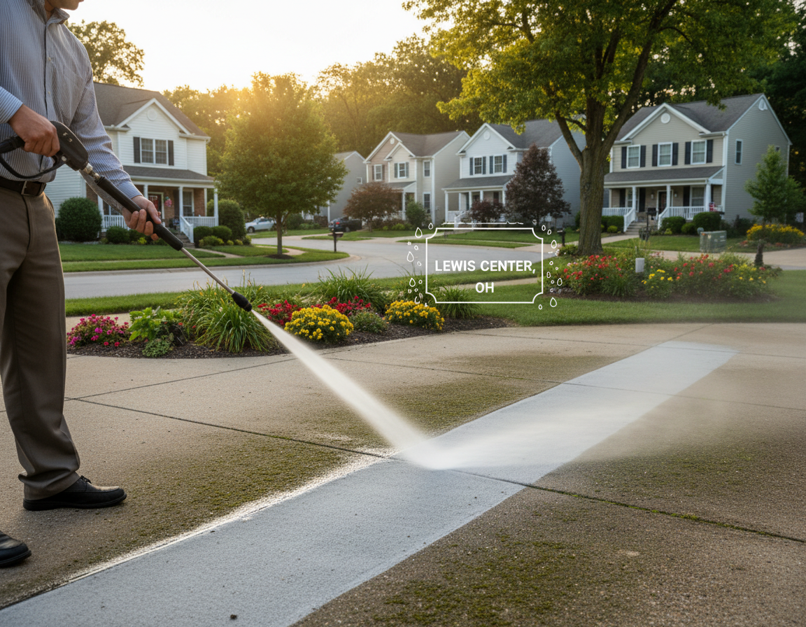 Pressure Washing Near Me In Lewis Center OH: A Simple 30-Day Curb Appeal Plan