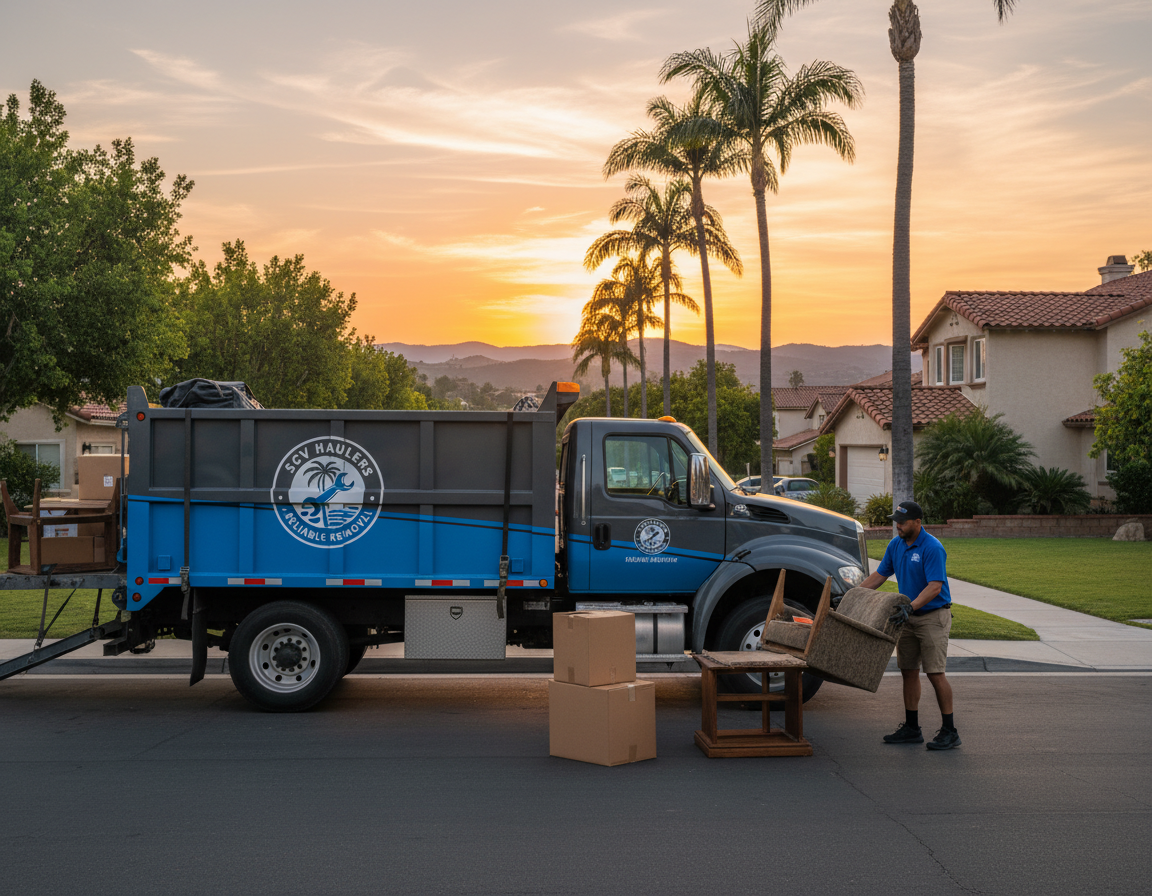 Haul Away Garbage Service Santa Clarita For Construction Debris Cleanup