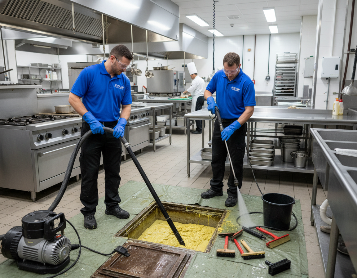 Avoiding Clogs with Timely Grease Trap Cleaning in Acton