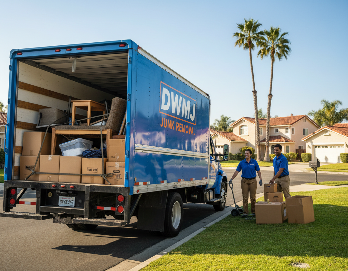 Visit the DWMJ Junk Removal Team in Newbury Park
