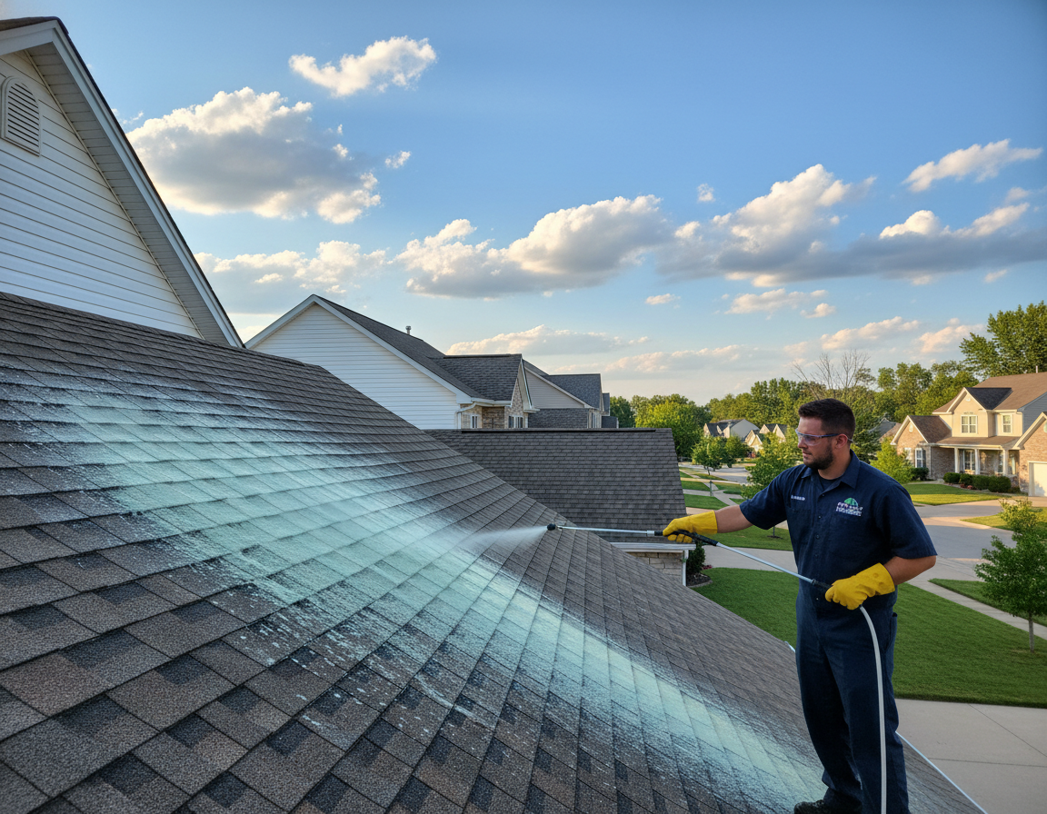 Reliable Roof Cleaning Services in Lewis Center OH