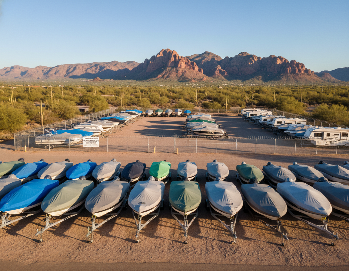 Senior Discount RV Storage Glendale Arizona Locations