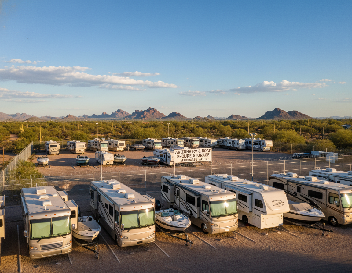 Cheap Long Term RV Storage Youngtown AZ Available