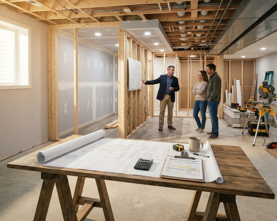 PREPARING FOR A BASEMENT REMODELING CONSULTATION IN PORT ORCHARD
