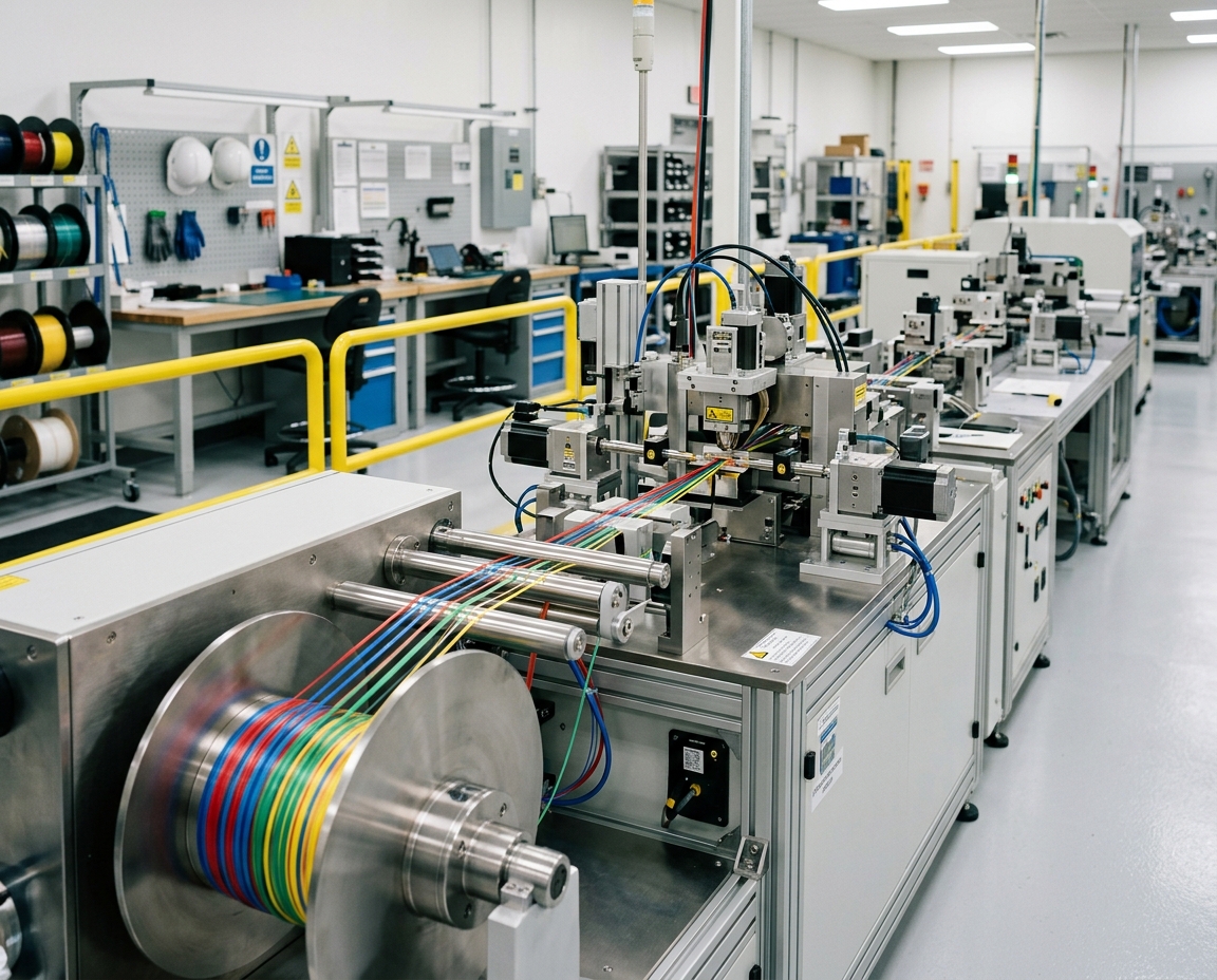 WHAT DETERMINES THE SPEED OF AN OPTICAL FIBER RIBBON PRODUCTION LINE?